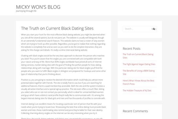 BasePress theme site design template sample