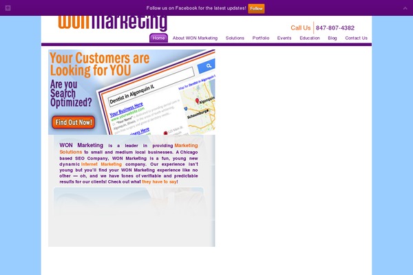 wonmarketing.com site used Wonmarketing-child