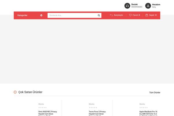 wontis.com site used Superstore