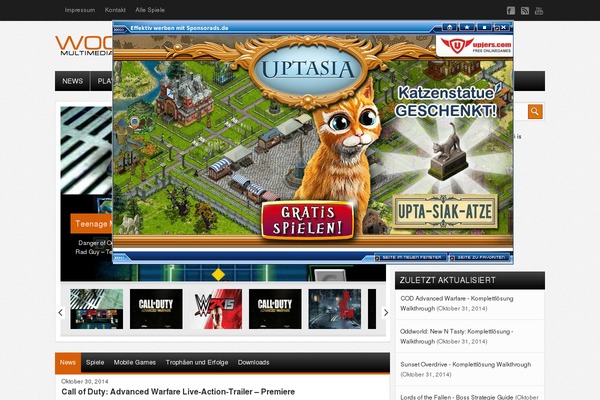 LioMagazine theme site design template sample