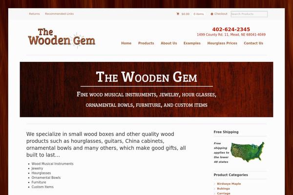 Site using Widgets on Pages plugin