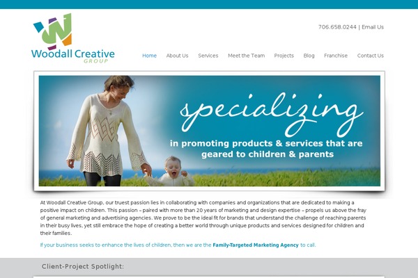 woodallcreative.com site used Blogbeast