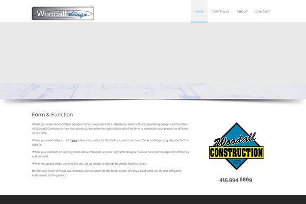 woodalldesign.com site used Vision_wp