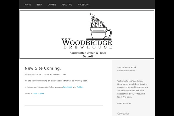 Paradise theme site design template sample