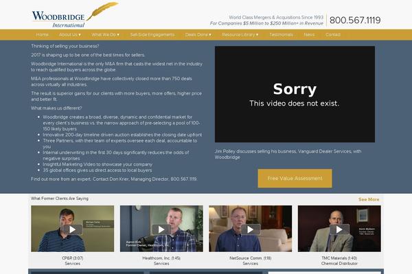 woodbridge-v2 theme websites examples