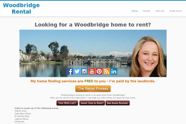woodbridgerental.com site used Customizr