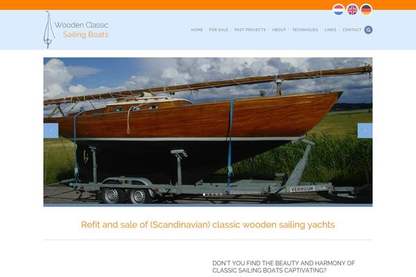 Stockholm Child theme site design template sample