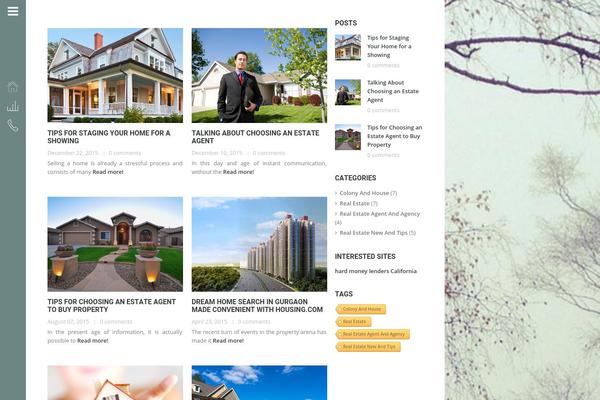 eClipse theme site design template sample