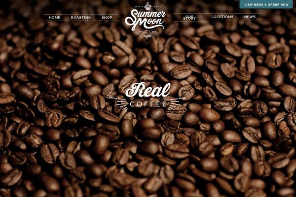 woodfiredcoffee.com site used Reborn-wp