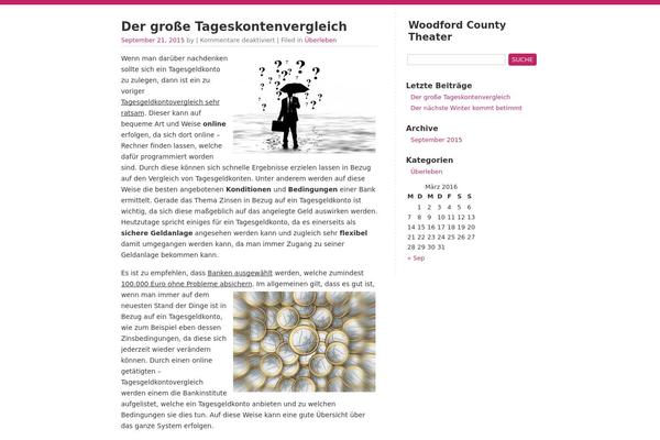 QuickChic theme site design template sample