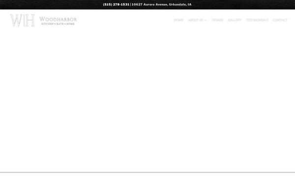 Divi theme site design template sample