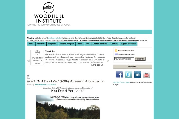 Site using Better Author Bio plugin