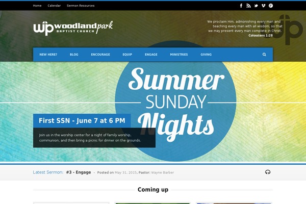 Real Church v1.04 theme site design template sample