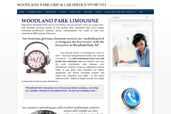 WhiteHouse theme site design template sample
