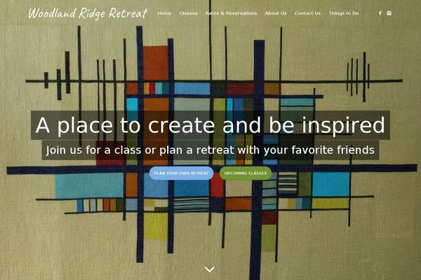 Enfold theme site design template sample