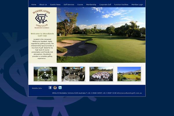 woodlandsgolf.com.au site used Highend