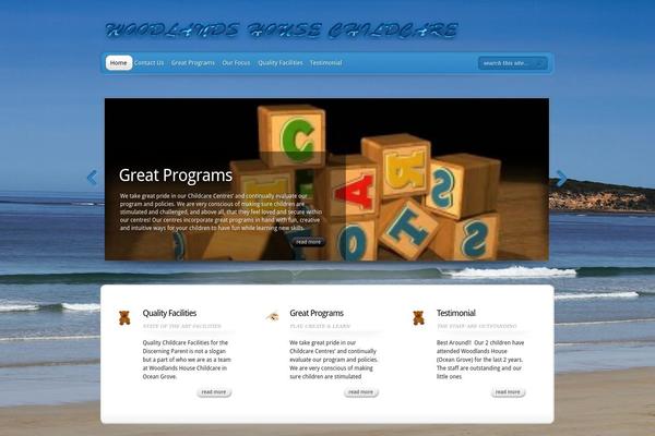 TheProfessional theme site design template sample
