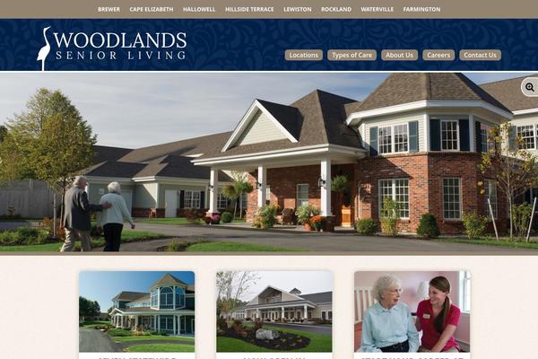 woodlandsmaine.com site used Woodlands