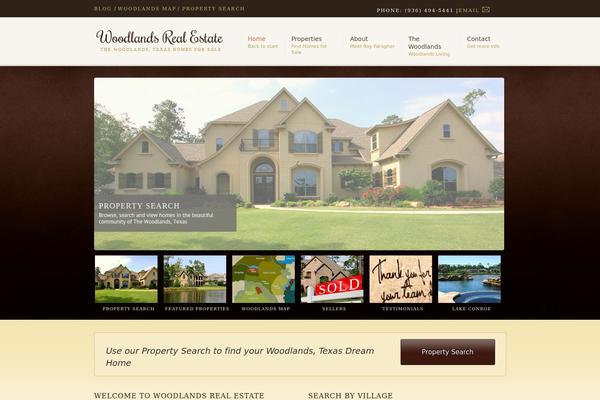 Site using IProperty Real Estate Agent plugin