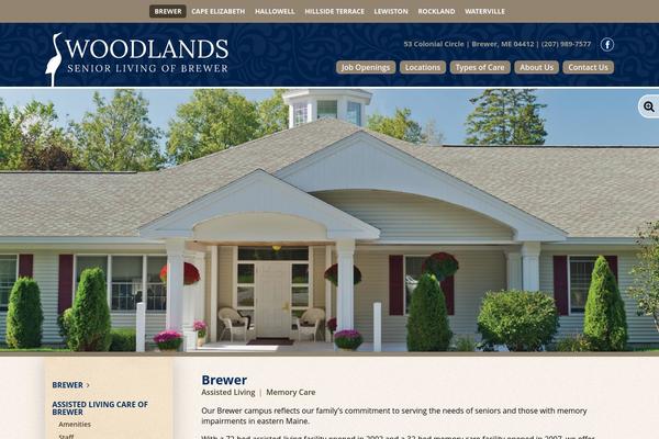 woodlandsofbrewer.com site used Woodlands