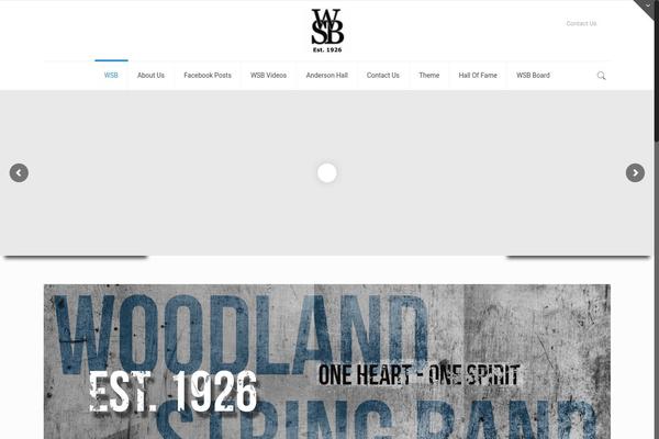 Site using WordPress Content Slide plugin