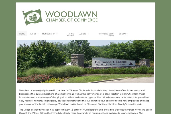 woodlawnchamber.org site used PlatformPro