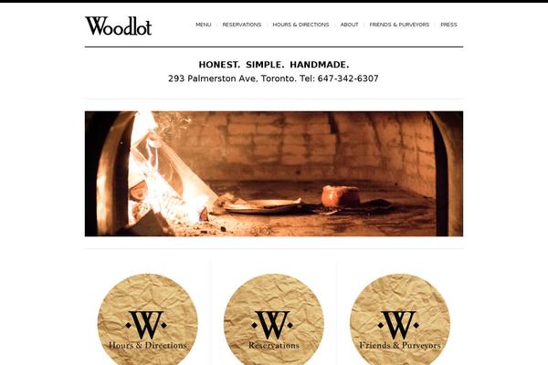 woodlottoronto.com site used Mezze