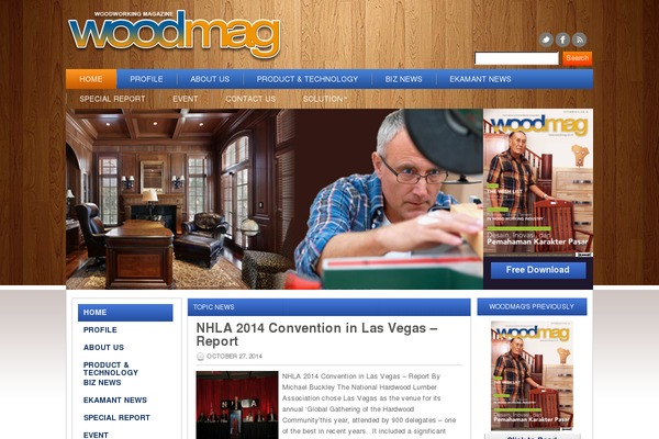 Slated theme site design template sample