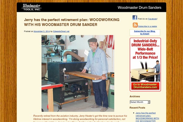 woodmasterdrumsandersblog.com site used Woodmastertools
