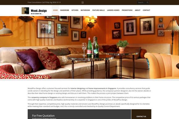 Lotus theme site design template sample