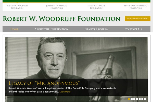 woodruff.org site used Woodruff