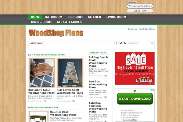Site using Simple Pagination plugin