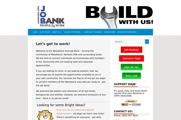 woodstockjobbank.org site used Jobpress