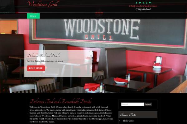 Clovemix theme site design template sample