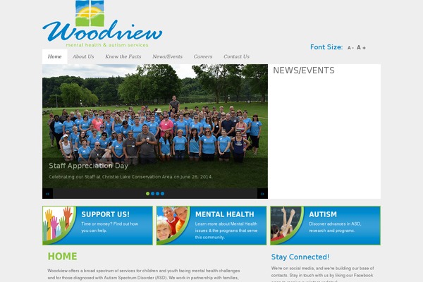 NonProfit theme site design template sample