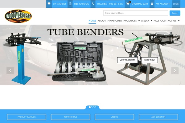 woodward-fab.com site used Woodward-fab