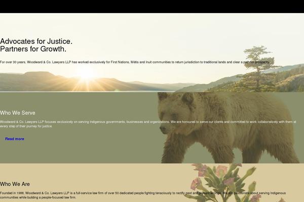 woodward theme websites examples