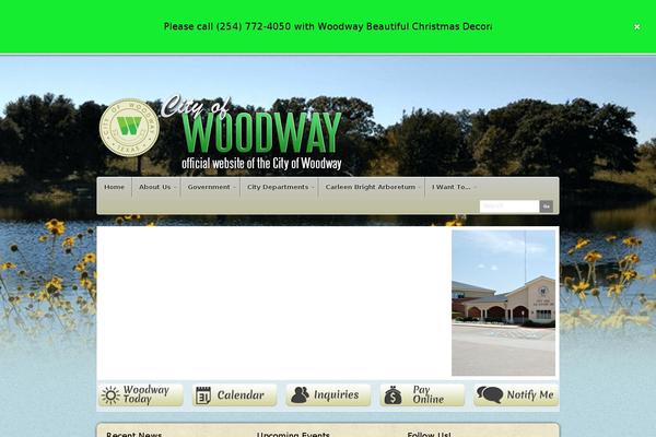 woodway theme websites examples