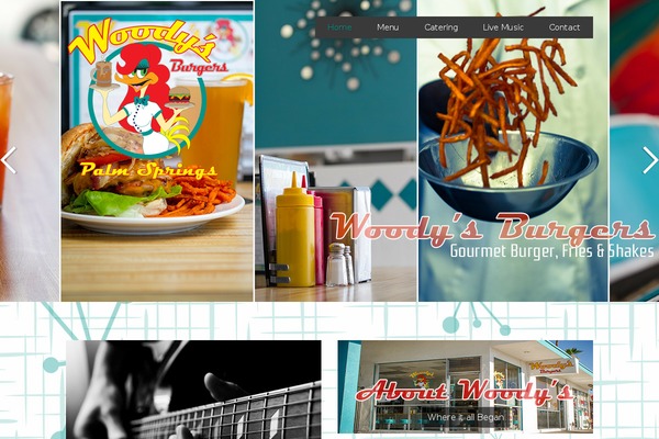 Forked theme site design template sample