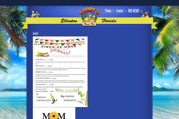 Confit theme site design template sample