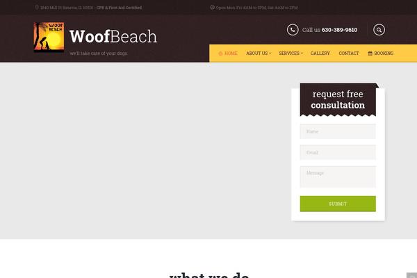 Site using Bne-navbar plugin