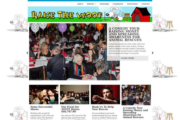 woofraise.com site used Organic_bold_blue