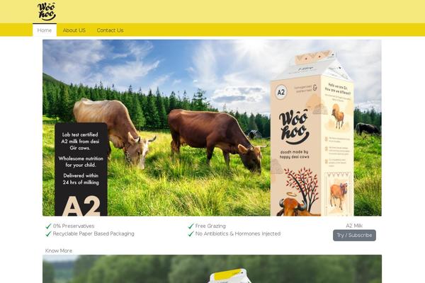Storefront theme site design template sample