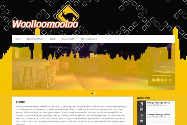 Acoustic theme site design template sample