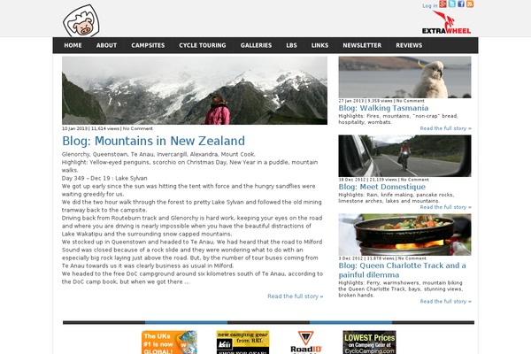 Ionmag theme site design template sample