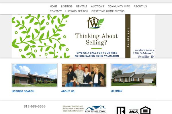 WP Opulus theme site design template sample
