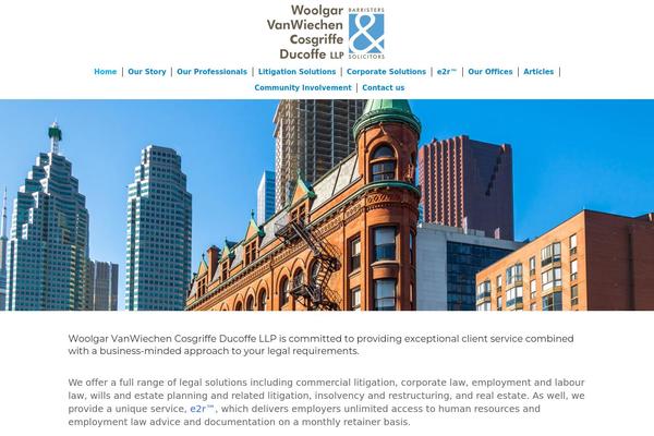 woolvan.com site used Clean-cutta-child-theme