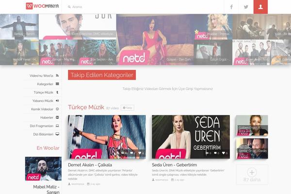 Snaptube theme websites examples