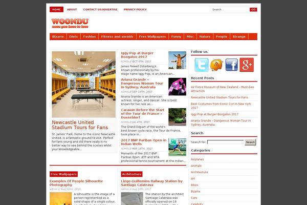 Site using WP Mobile Edition plugin
