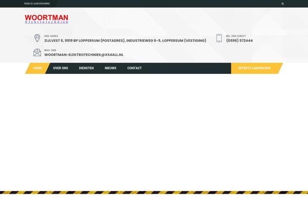 woortman-elektrotechniek.nl site used Constructorone